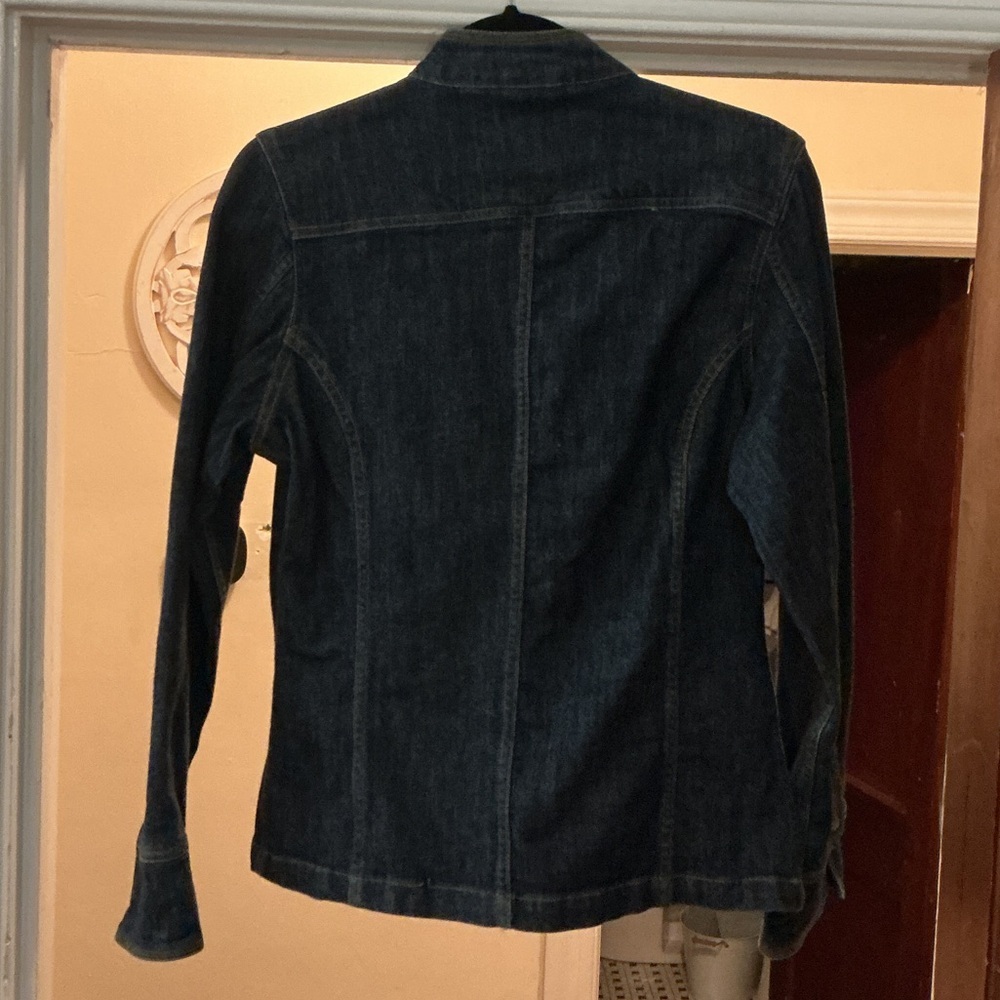 Eddie Bauer Dark Blue Denim Jacket - Picture 6 of 6